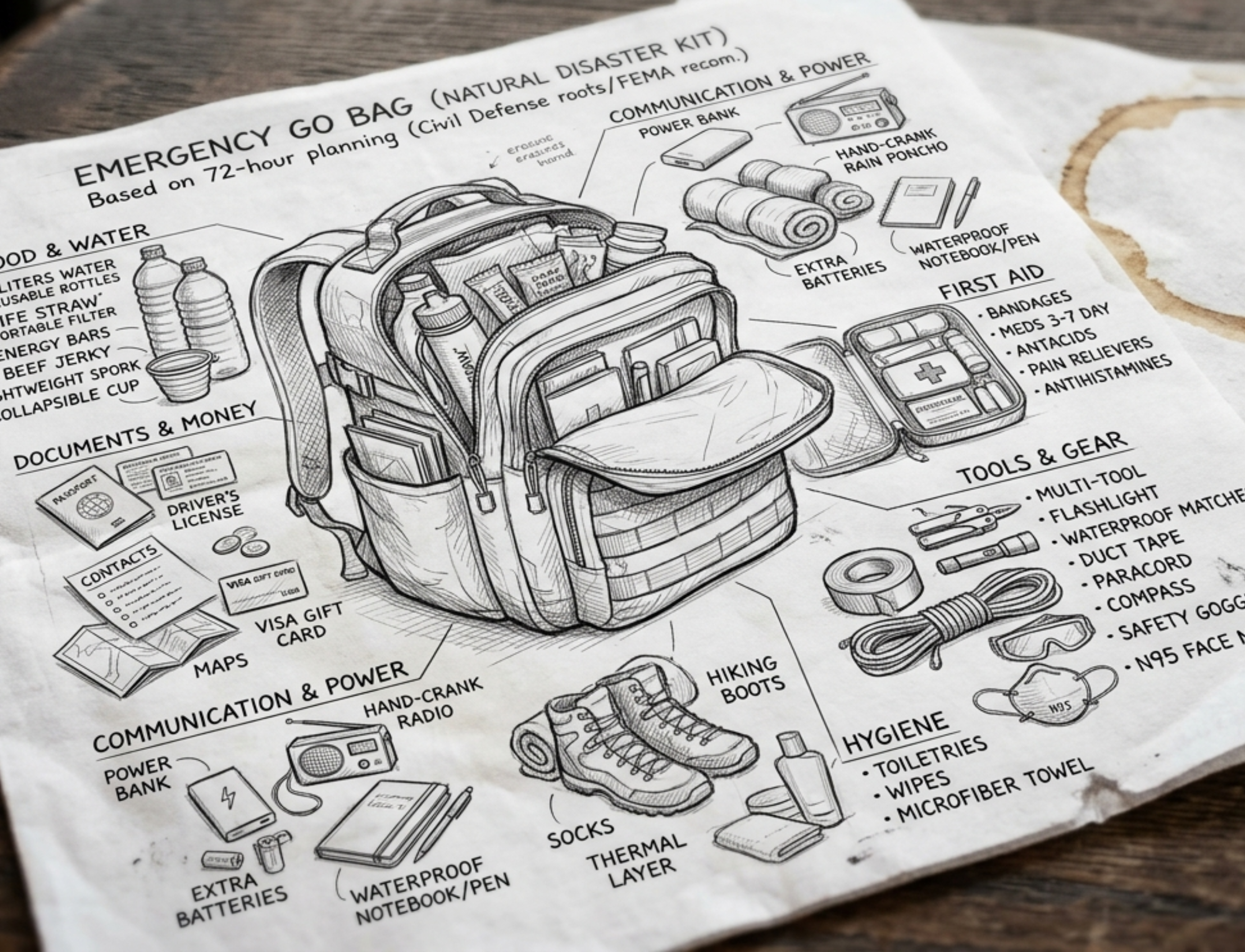 Go Bag Essentials: Preparing for the Unexpected